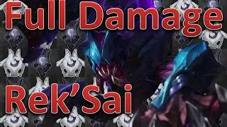 Full Damage Rek'Sai Montage S6