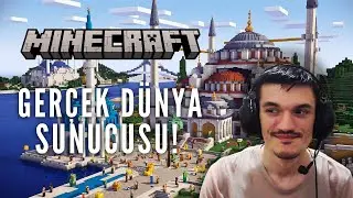 Minecraft | Gerçek Dünya Sunucusu - İstanbula Yolculuk!!!