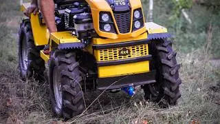 4x4 Minitractor Campo T18 G2, progarden. Unboxing, assembly and first engine start-up