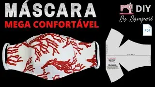FACE MASK MEGA CONFORTABLE WITH PDF PATTERNS TO DOWNLOAD AND PRINT