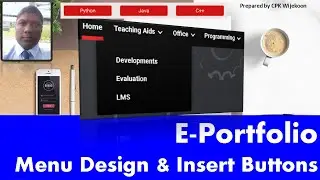 Google Sites: How to Design Menus and Inserting Buttons