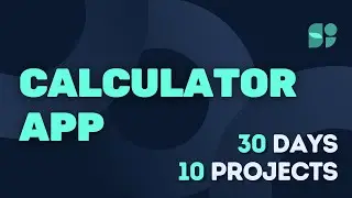 How to make Calculator App using HTML, CSS, and JS | Project 03 | 30 Days 10 Projects | SemiKolan