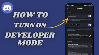 How To Turn On Developer Mode On Discord