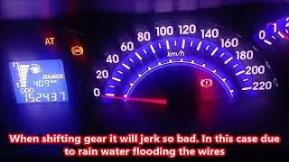 lampu auto alza menyala |  at warning light alza | gearbox alza sentap | lampu gear berkelip