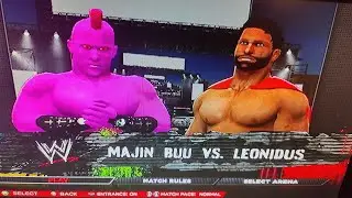 majinn buu vs Leonidus (lone wolf wrestling WWE2k14)