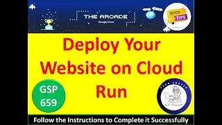 [ 2024 ] Deploy Your Website on Cloud Run Lab Solution [5 Minute] #googlecloudskillsboost #qwiklabs