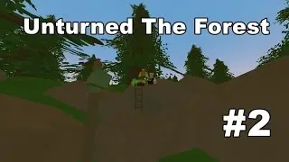 Unturned The Forest #2 - Mega Zombi Mağarasına Girdik ! (Hayatta Kalma)