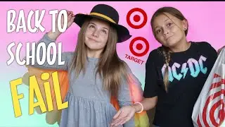 BACK TO SCHOOL CLOTHING HAUL FAIL (TARGET) | Piper Rockelle