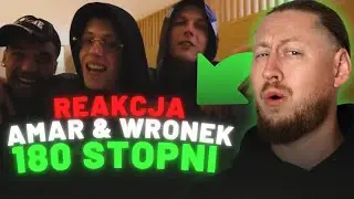 Amar & Wronek "180 Stopni" | REAKCJA NA ŻYWO 🔴