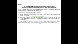 Ultratech cement Ltd Q4 Results + Rs.38 Dividend 29th Apr 2022 | Invest Eazy | Stock Market