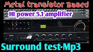 New model update 5.1 amplifier Surround test Use  🎧🎧🎧 - Next video full explain- 
