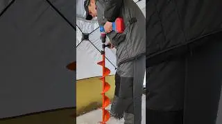 Зверь на Льду! Шуруповёрт для Льда