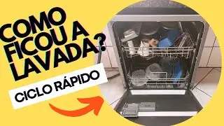 Testei o Ciclo rápido lava louças midea 14 serviços / vale a pena?
