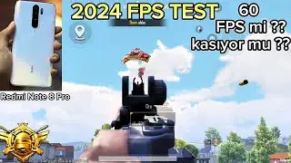 HANIM NOTE 8 PRO MU GETİR !! | Redmi Note 8 Pro FPS test | Pubg Mobile