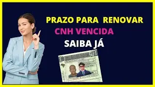 Prazo para renovar CNH Vencida - Minha habilitação venceu quanto tempo tenho para renovar?