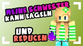 Meine Schwester (9 Jahre alt) kann eageln und kann knockback reducen +800 Abos Bedwars rewinside.tv