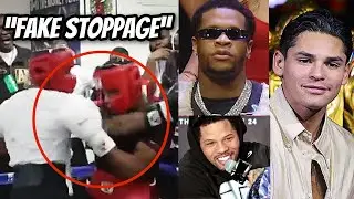 GERVONTA DAVIS LIES ON DEVIN HANEY SPARRING VIDEO!! • RYAN GARCIA TROLLS DEVIN!