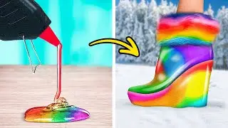 Erstaunliche Schuh-Bastelarbeiten und Hacks für glückliche Füße 👟✨