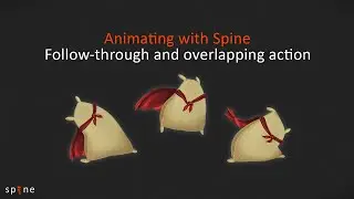 Follow-through and overlapping action - Animating with Spine #8