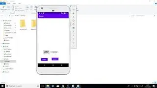 09 MSBTE 22617 PRACTICAL ANDROID STUDIO  Button and Toggle