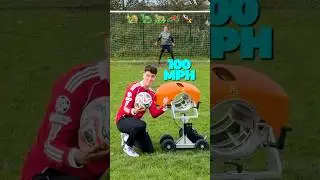 Goalkeeper vs 100MPH! 🚀⚽️