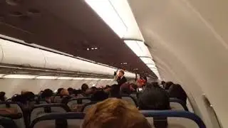 Оле в самолёте