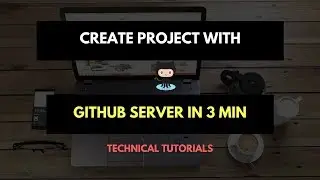 How to create project repository on github.com?