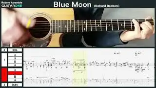 Blue Moon - (Richard Rodgers) - Tommy Emmanuel - Guitar Tabs & Score
