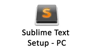 Sublime Text 3 - Configuration PC