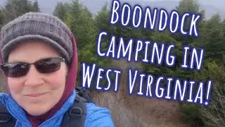 Boondock Truck Camping in Monongahela National Forest!