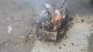 Утилизация старого шлема. МК42#Железныйчеловек