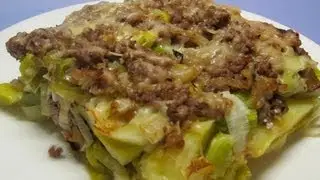 Tutorial: Kartoffelauflauf mit Hackfleisch und Lauch