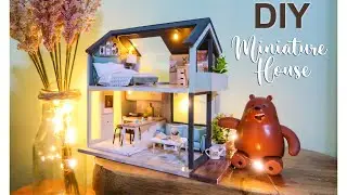 DIY Miniature Apartment | Doll House | Harvey's Loft