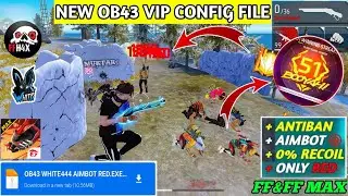 Free Fire Auto Headshot Config File🎯🌠 Macro Aimbot + No Recoil Regedit ‼️ Antiban VIP Script 👽