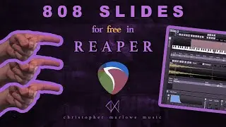 Sliding 808 Portamento Glides in Reaper with the Free VST TX16Wx