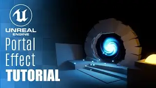 UE5 Portal Effect Tutorial | Unreal Engine 5 Niagara & Materials Tutorial