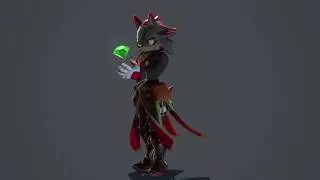 Shadow the Hedgehog - zbrush sculpt