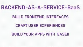 Backend As A Service