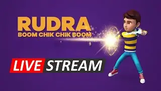 Rudra: LIVE STREAM 🔴 | The Magical Adventures | Fun Animated Show for Kids #Rudra