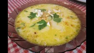 Сливочный суп с курицей