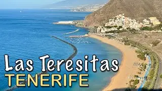 Tenerife - playa de Las Teresitas 🏖️🌊🏊‍♂️
