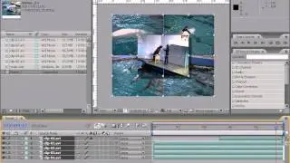 Эффект растворения в Adobe After Effects