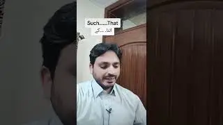 SUCH.....THAT....By Syed Ali Raza Kazmi