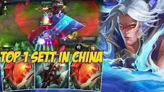 SETT NOW IS UNKILLABLE WITH THIS BUILD (THE BEST TOPLANER) - WILD RIFT