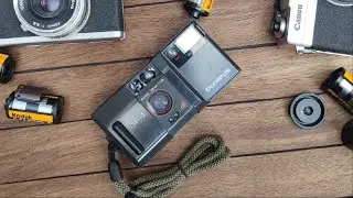 Olympus af-1 / olympus infinity 35mm film camera Loading Film/Unloading Film insert battery