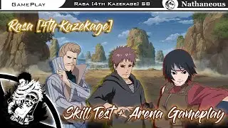 [Naruto Online] Rasa [4th Kazekage] - SkillTest + GamePlay