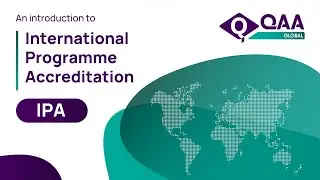 An Introduction to International Programme Accreditation