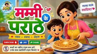 मम्मी के पराठे Mummy Ke Parathe Hindi Kids Song 