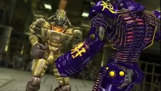 Real steel-The steel samurai(Noisy Boy vs Midas and Midas vs Noisy boy)Живая сталь