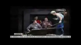 Najava šestih "Dana Sarajeva", "Beograde, dobro jutro", TV Studio B
